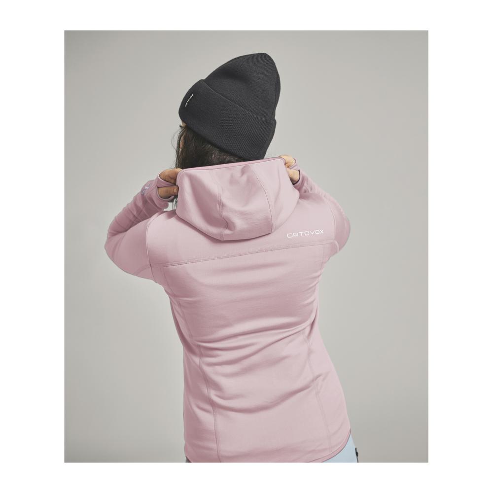 ORTOVOX Fleece Hoody Women - Fleecejacke mit Wollanteil