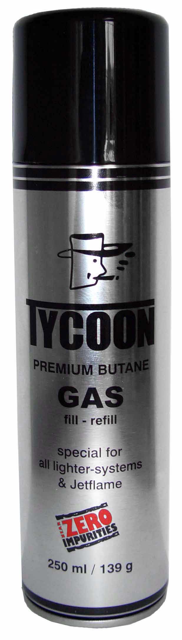 RELAGS Tycoon Premiumgas für Feuerzeuge - Feuerzeuggas