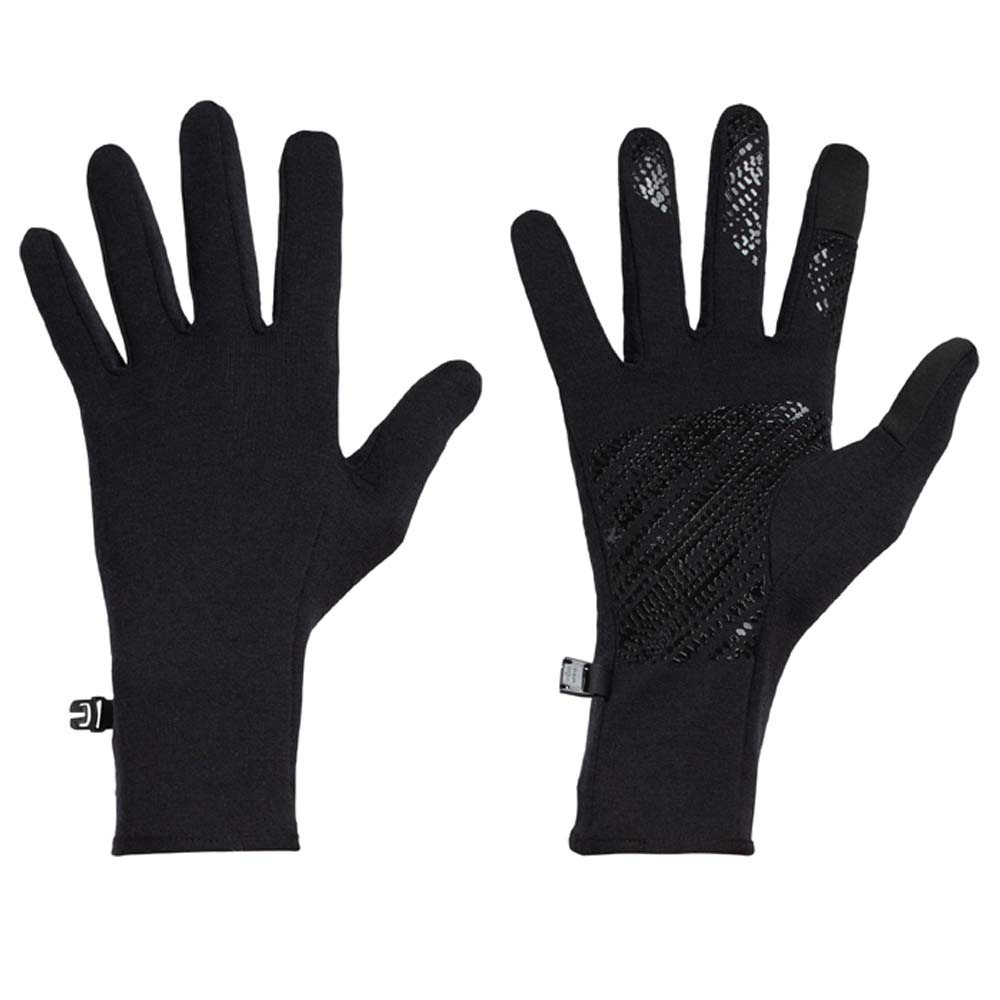 ICEBREAKER Quantum Gloves Unisex – Fingerhandschuhe windabweisend, touchscreentauglich