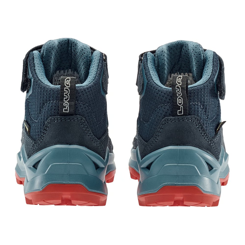 LOWA Maddox Pro GTX Mid VC Junior - Kinder-Wanderstiefel wasserdicht, Klettverschluss