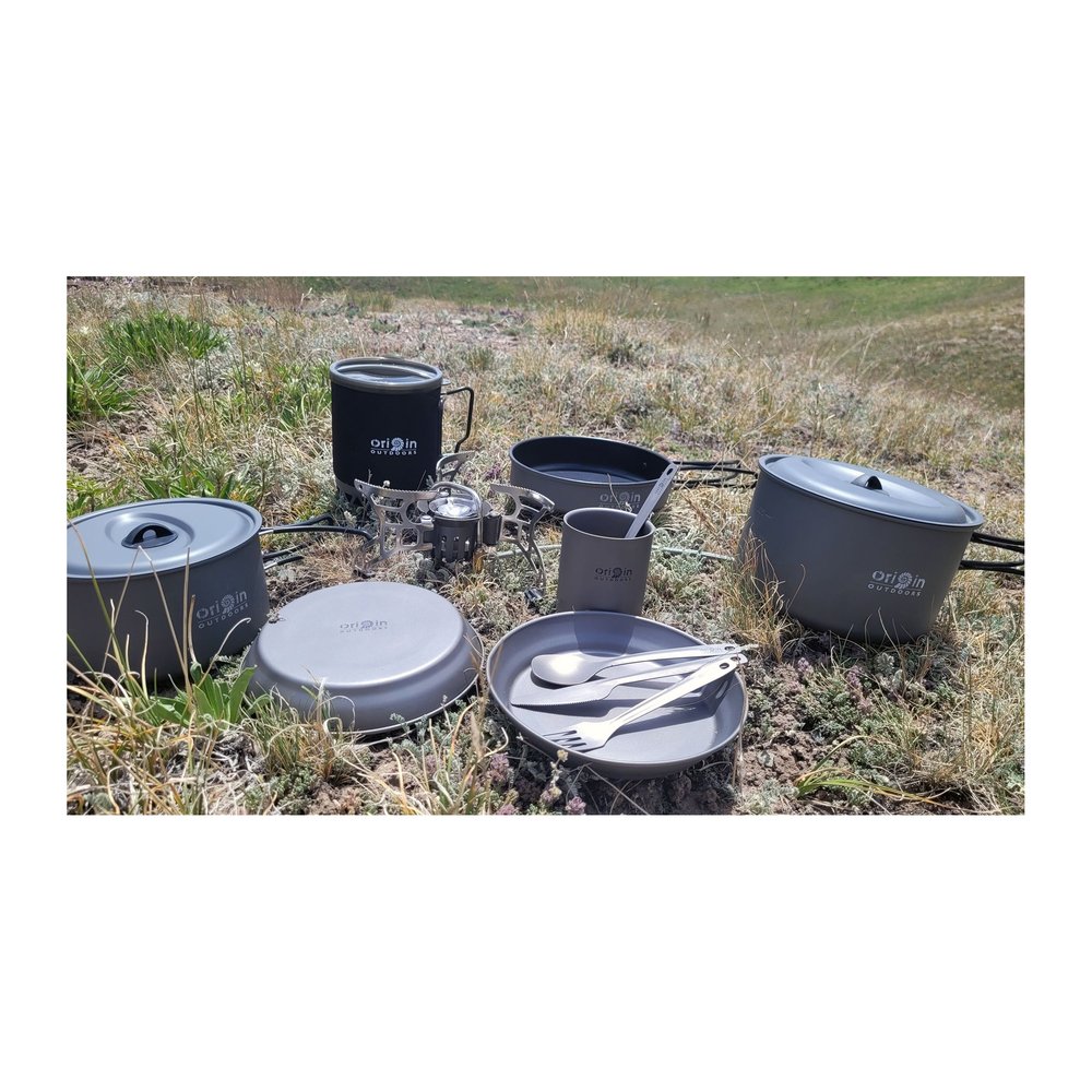 ORIGIN OUTDOORS Teller Titan - Camping-Teller robust, hitzebeständig