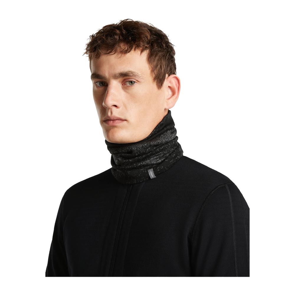 ICEBREAKER Merino 260 Oasis Vertex Reversible Chute Chilwave Unisex - Schlauchschal wendbar, atmungsaktiv
