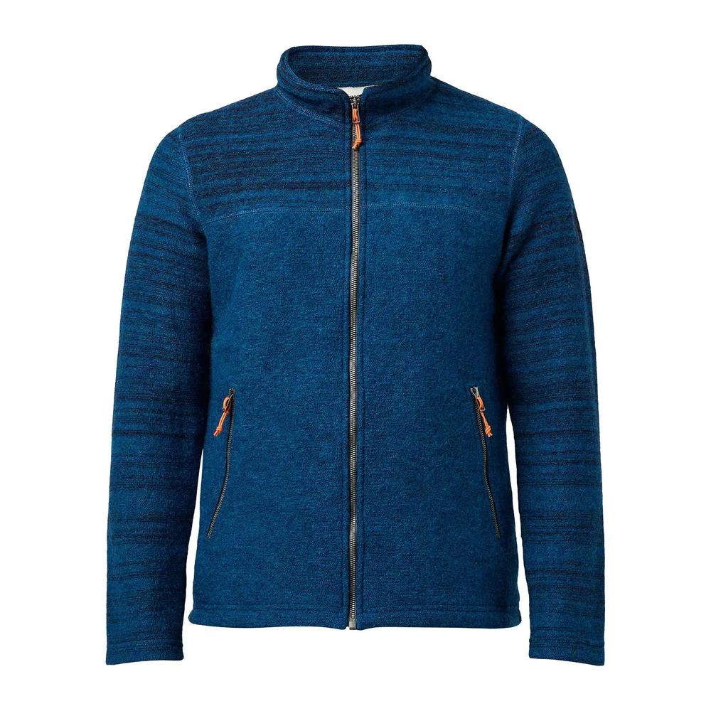IVANHOE Jon Full Zip Men - Wolljacke aus 100% gewalkter Wolle
