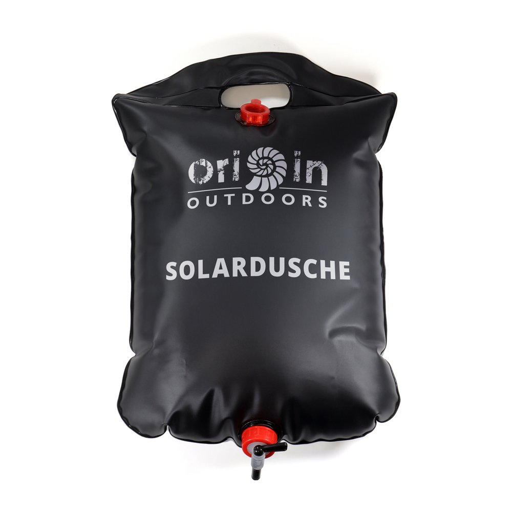 ORIGIN OUTDOORS Solardusche rollbar - Outdoor-Dusche inklusive Seil und Aufhänghaken