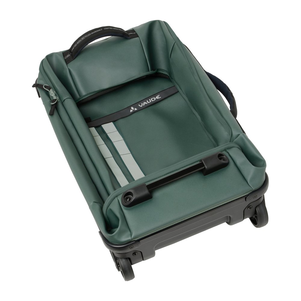 VAUDE Takutea 65 - Reisetrolley mit leichtgängigen Gummirollen