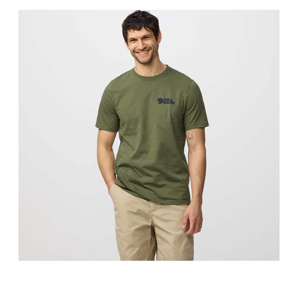 FJÄLLRÄVEN Swedish Forest T Shirt M - Herren Merino T Shirt atmungsaktiv & geruchshemmend