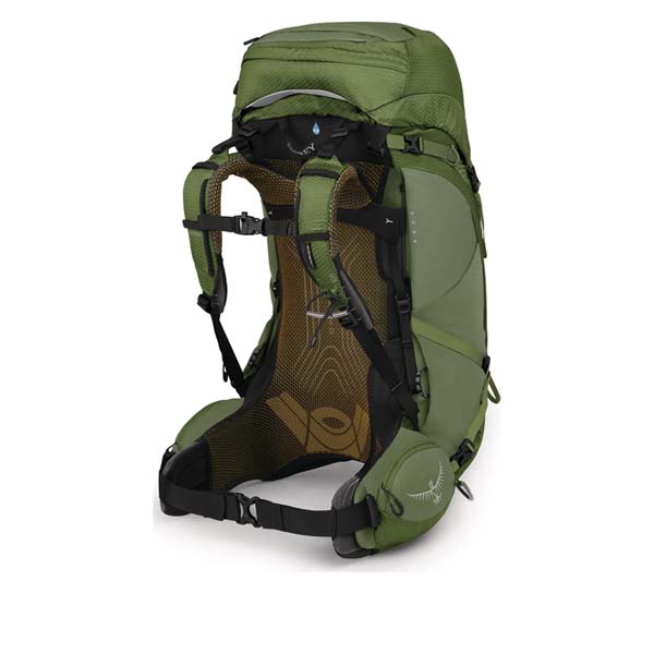 OSPREY Atmos AG 50 - Herren-Trekkingrucksack mit AntiGravity Tragesystem