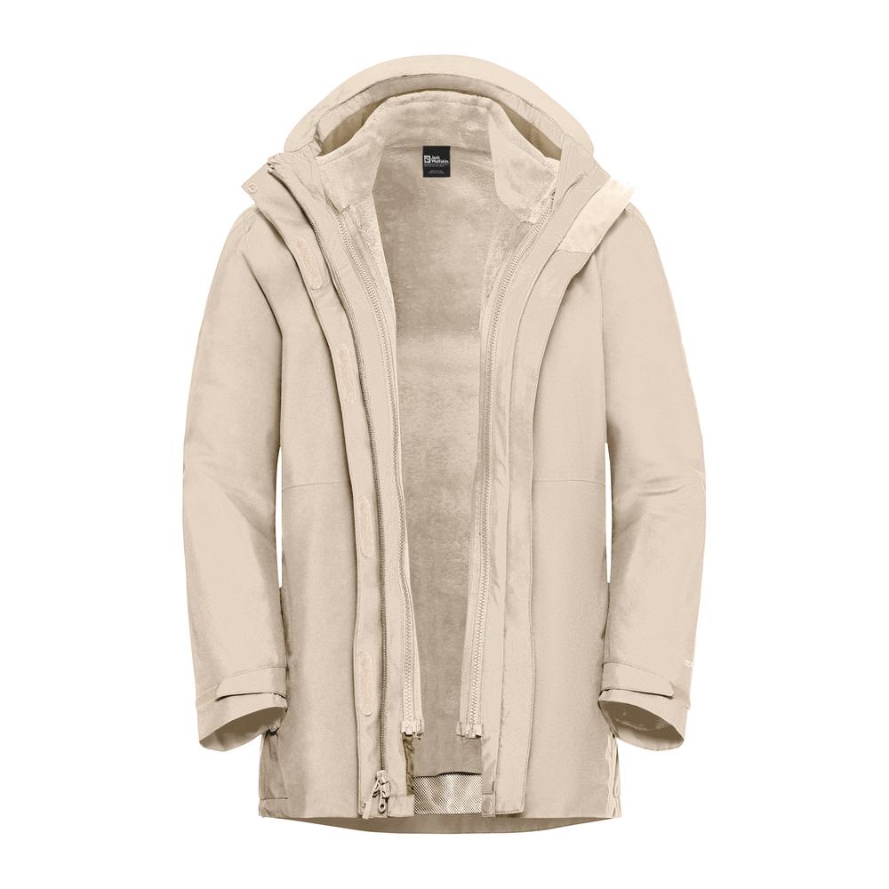 JACK WOLFSKIN Rotwand 3In1 Jkt Women - Doppeljacke wasserdicht & atmungsaktiv
