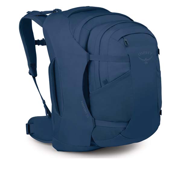 OSPREY Farpoint 55 - Herren-Reiserucksack mit abnehmbarem Tagesrucksack