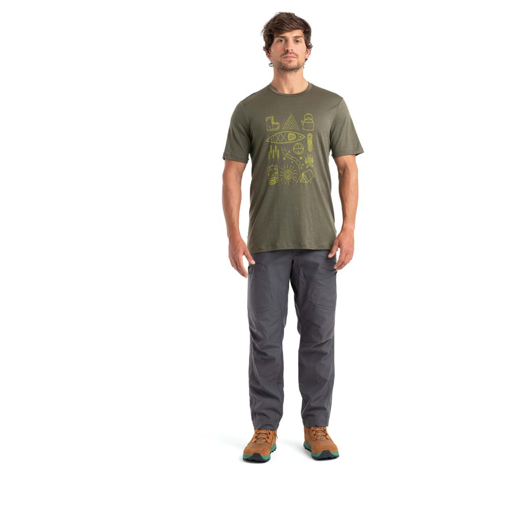 ICEBREAKER – Merino 150 Tech Lite II SS Tee Camp Essen Men – T-Shirt