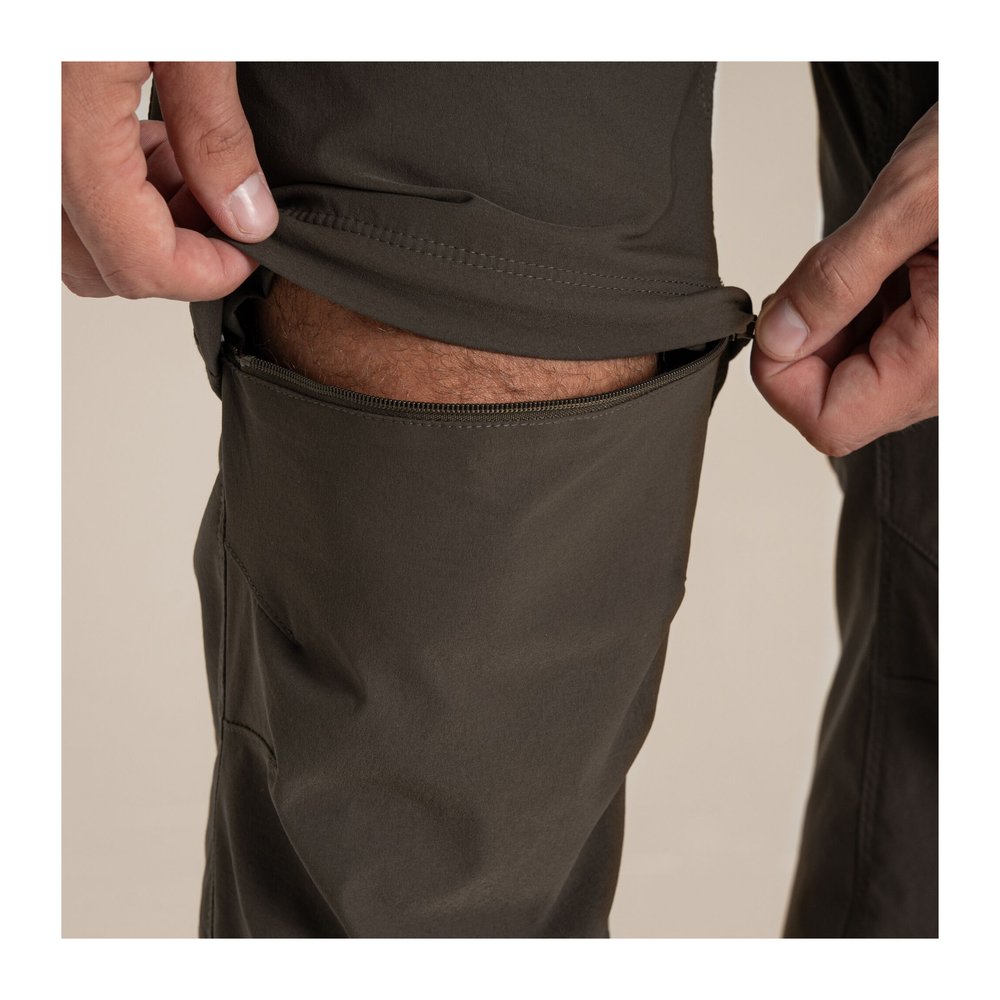 CRAGHOPPERS NosiLife Pro Convertible Trouser III Men - Zip-off-Wanderhose insektenabwehrend & geruchshemmend