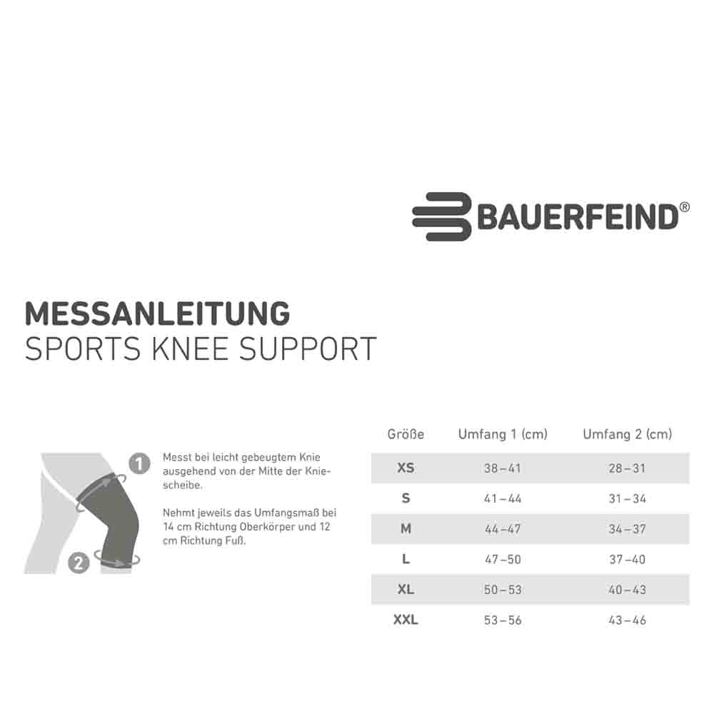 BAUERFEIND Sports Knee Support – Kniebandage