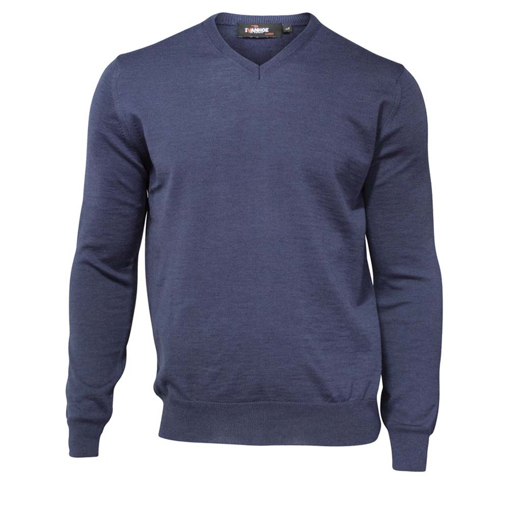 IVANHOE Merino V - Neck Men - Wollpullover wärmend, temperaturregulierend