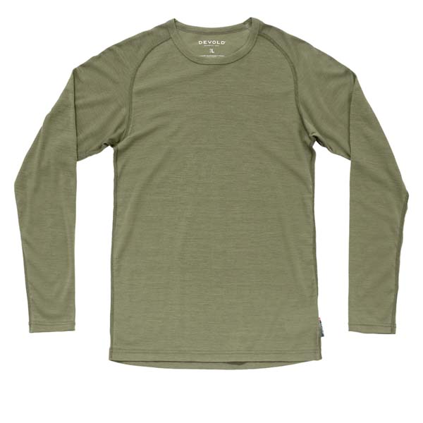 DEVOLD Lauparen Merino 190 Base Shirt MAN - Herren Merino Funktionsunterhemd atmungsaktiv & geruchshemmend
