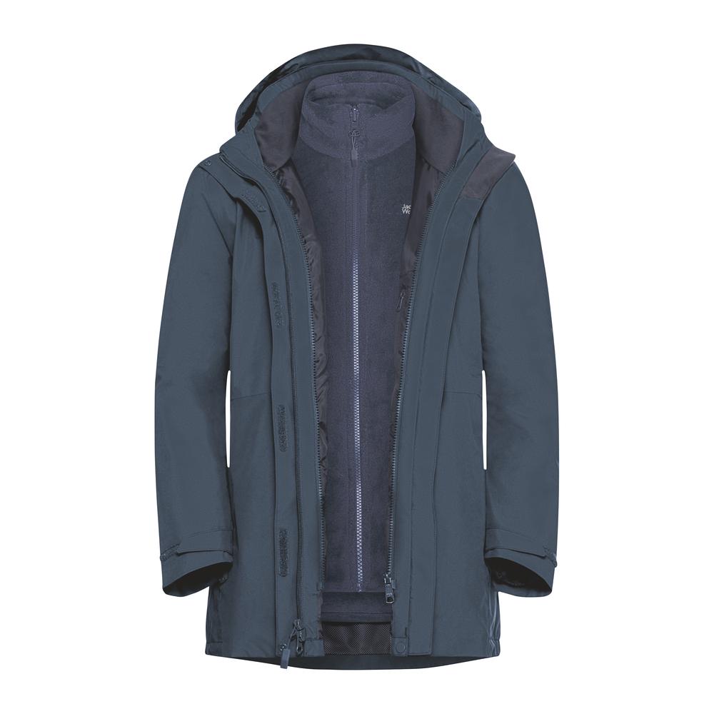 JACK WOLFSKIN Rotwand 3In1 Jkt Women - Doppeljacke wasserdicht & atmungsaktiv