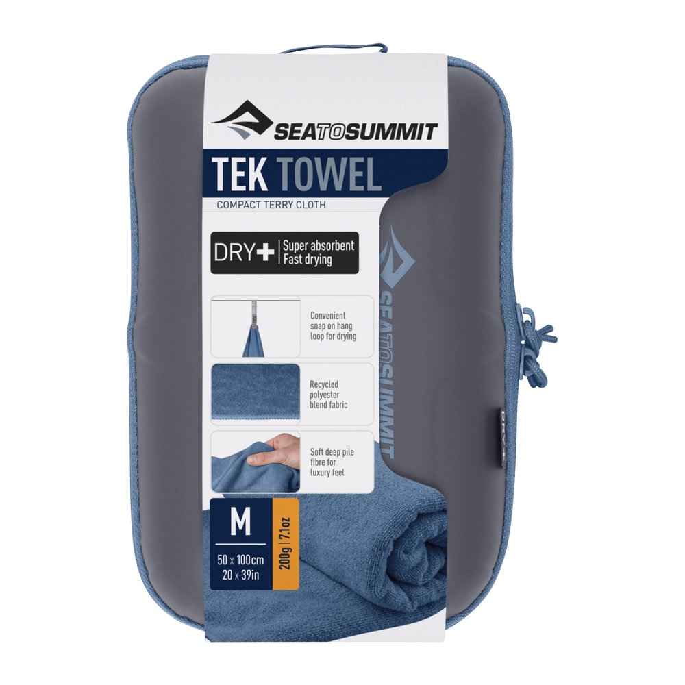 SEA TO SUMMIT Tek Towel - Reisehandtuch super-saugfähig, schnelltrocknend