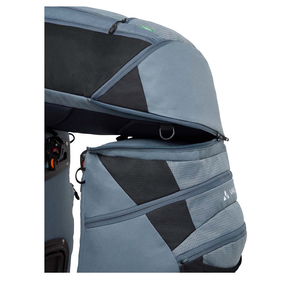 VAUDE Karakorum Pro - Fahrradtasche mit großzügigem dreiteiligem Stauraum
