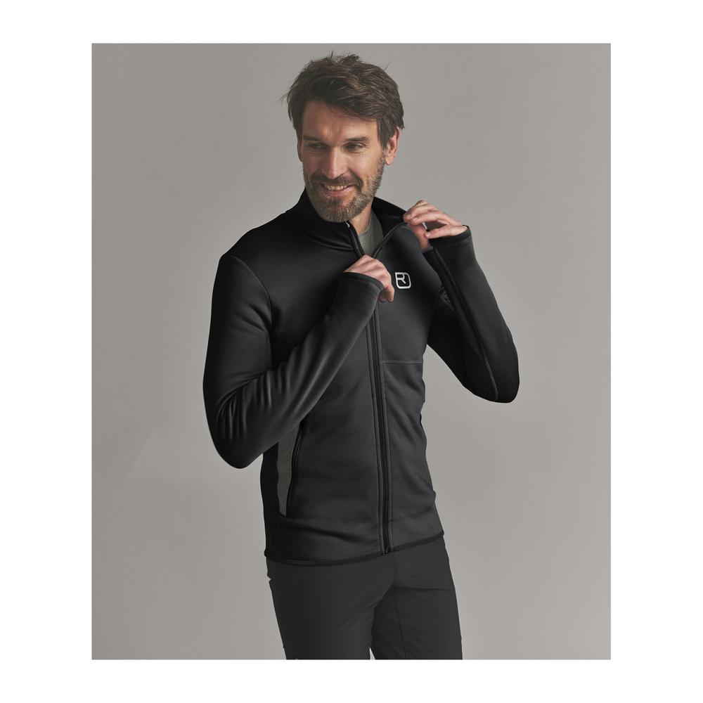 ORTOVOX Fleece Jacket Men - Fleecejacke mit Wollanteil
