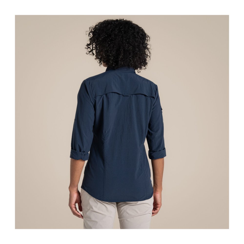 CRAGHOPPERS NosiLife Adventure Long Sleeved Shirt III Women - Langarmbluse geruchshemmend, insektenabwehrend