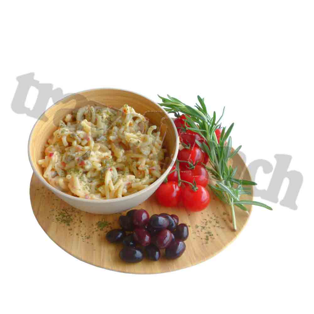 TRAVELLUNCH Mahlzeit Pasta mit Oliven, vegetarisch, 250 g – Trekkingnahrung