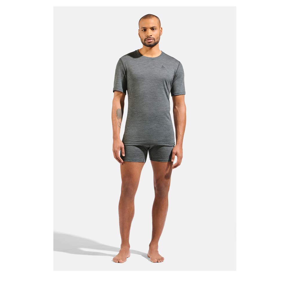 ODLO BL Top Crew Neck SS Merino 160 Men - Merino T-Shirt thermoregulierend, geruchsabweisend