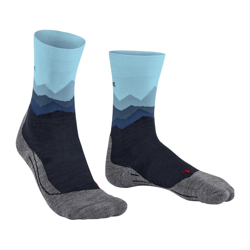 FALKE TK2 Explore "Crest" Women - Trekkingsocken feuchtigkeitsregulierend, schnelltrocknend