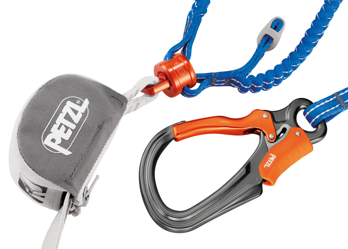 PETZL SCORPIO EASHOOK - Klettersteigset