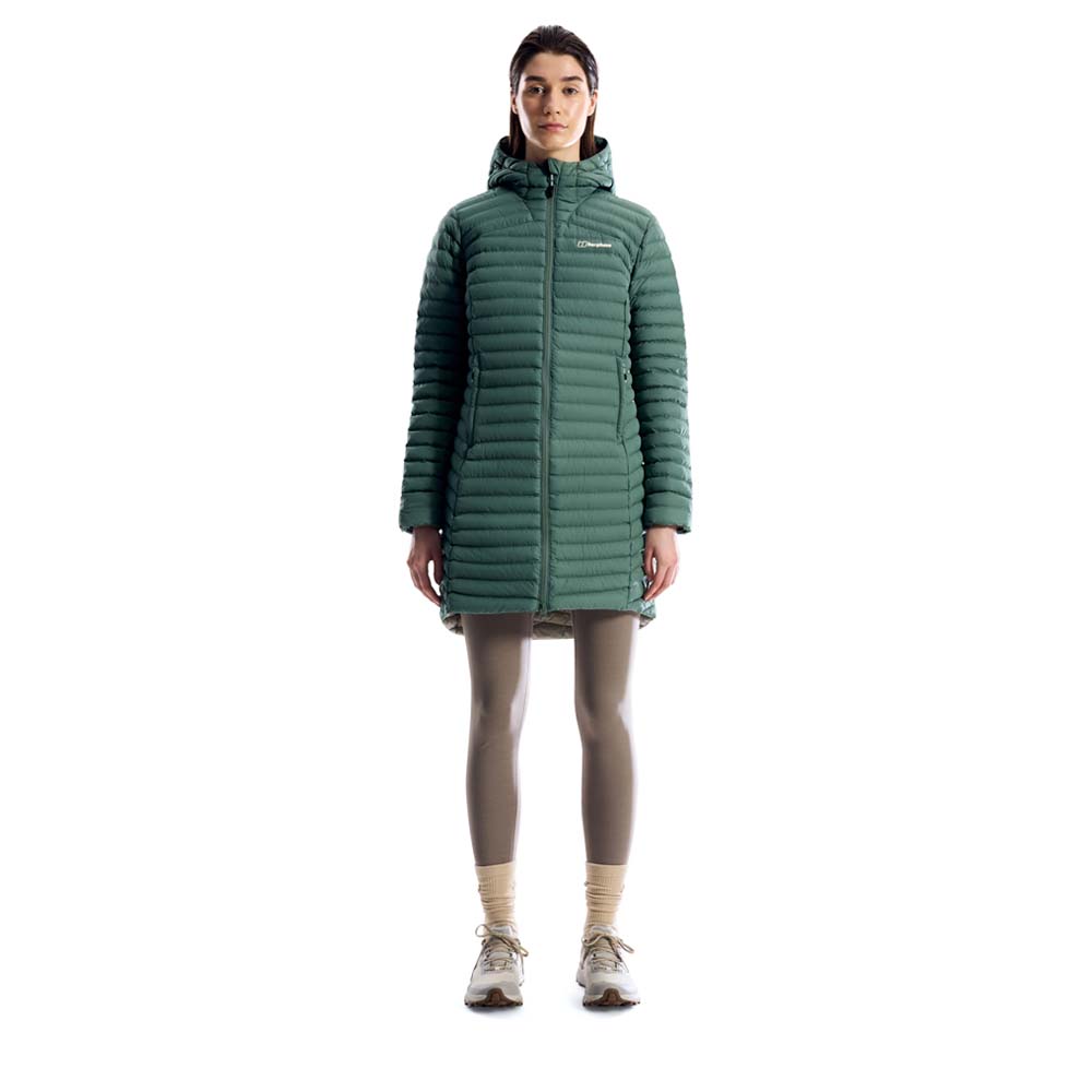 BERGHAUS Nula Micro Jacket Long Women - Steppjacke mit Kunstfaserisolierung