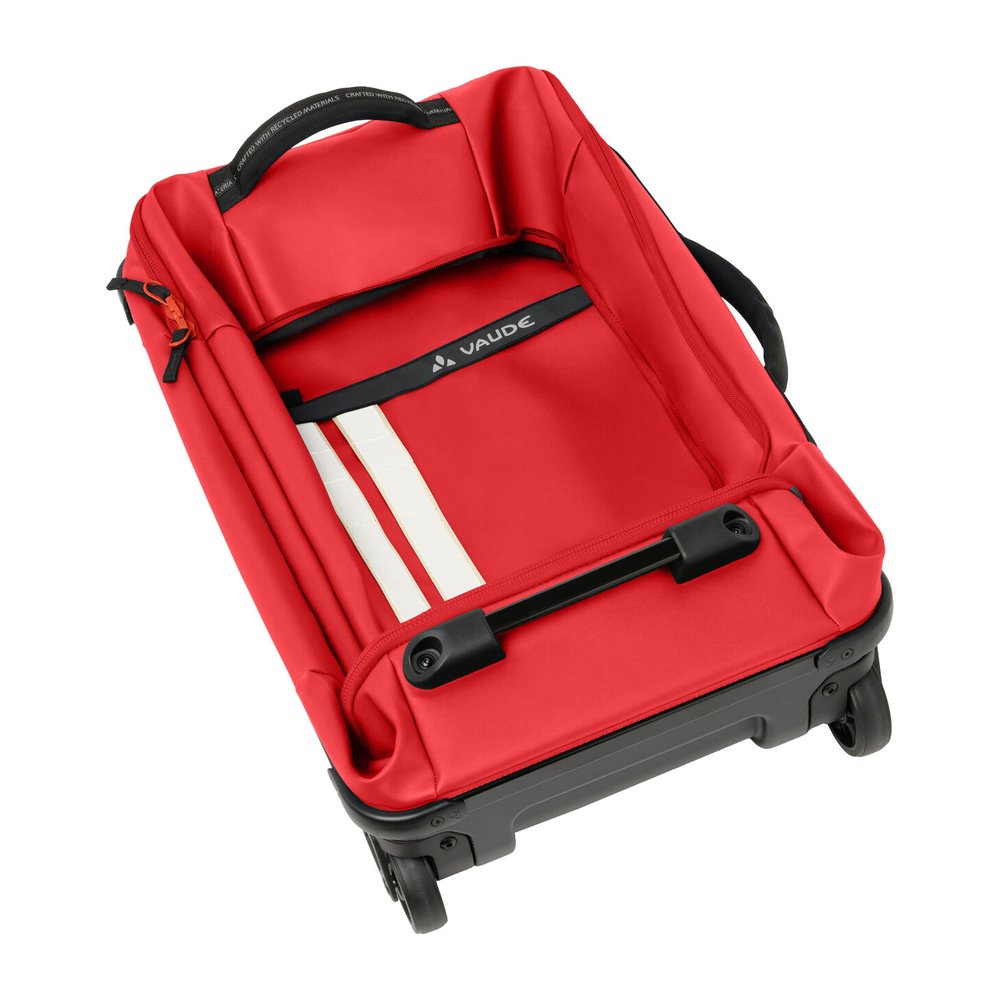 VAUDE Takutea 65 - Reisetrolley mit leichtgängigen Gummirollen