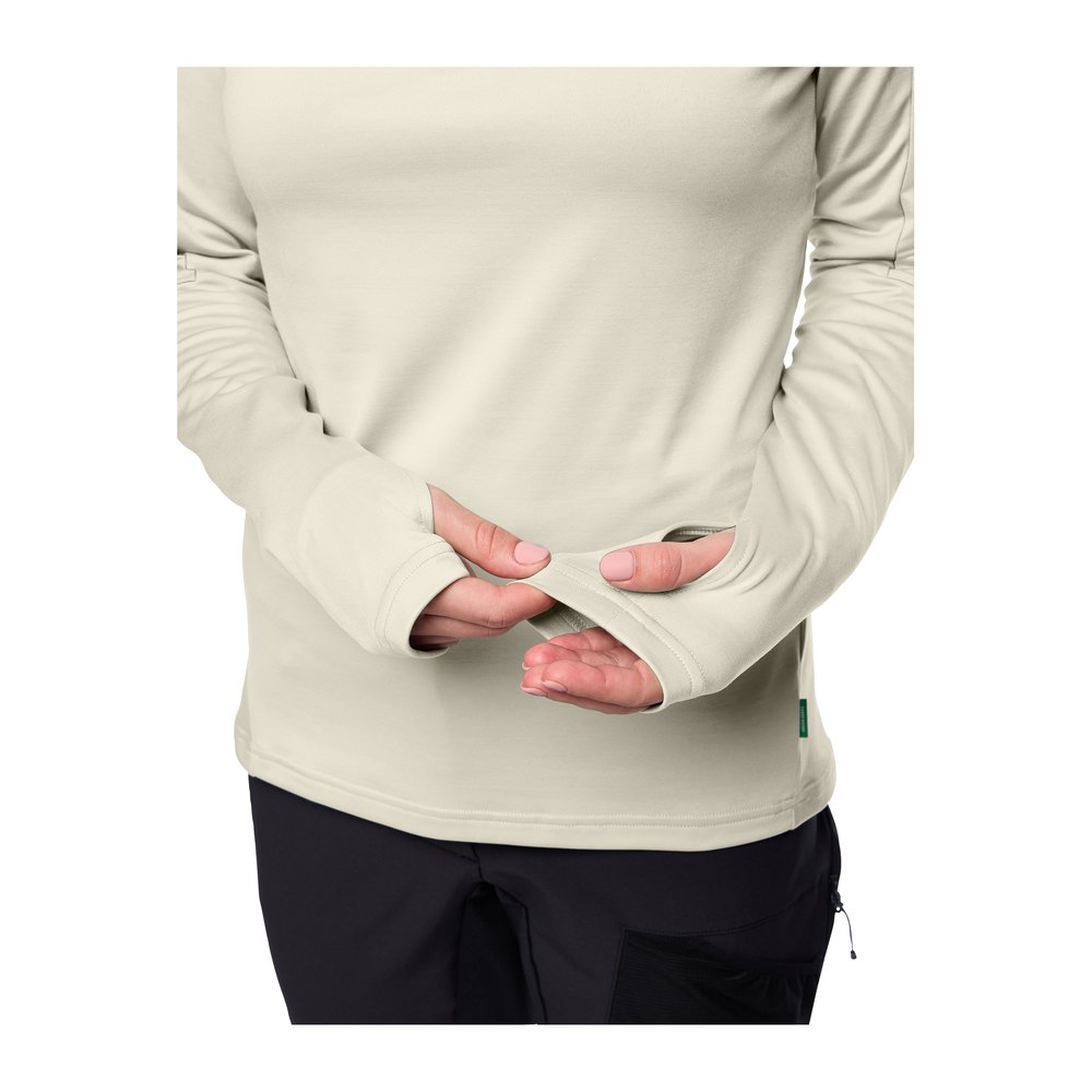 VAUDE Livigno Halfzip II Women - Fleecepullover schnelltrocknend, atmungsaktiv