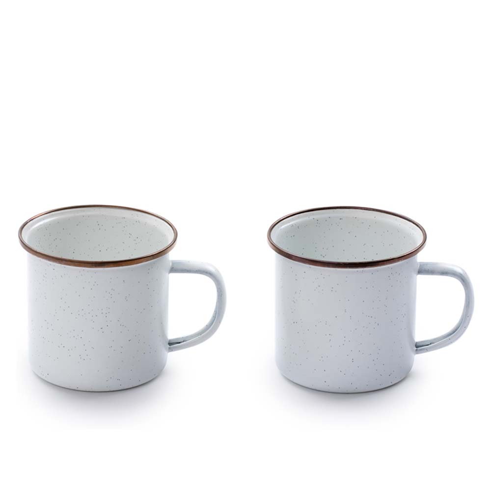 BAREBONES Cup - Tasse aus Emaille - white2
