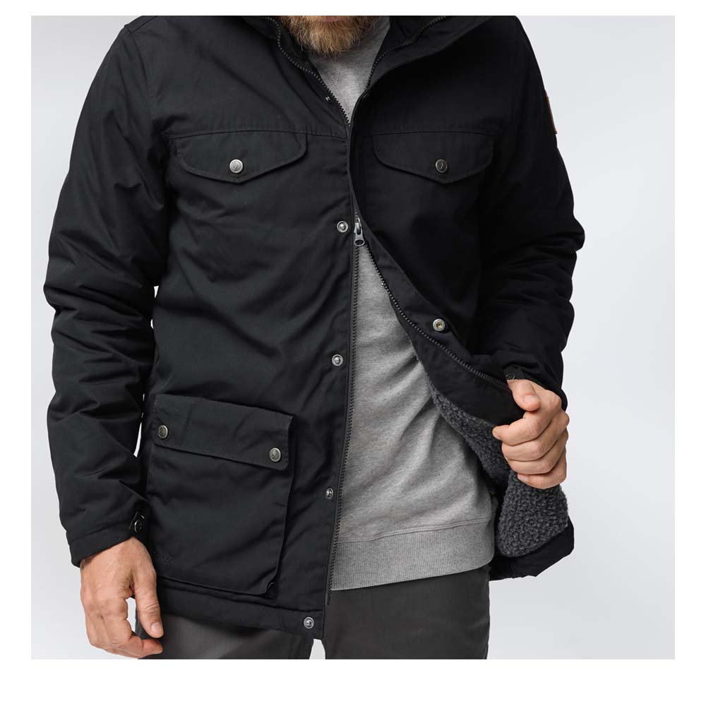 FJÄLLRÄVEN Greenland Winter Jacket Men - Winterjacke mit Teddyfleece-Futter