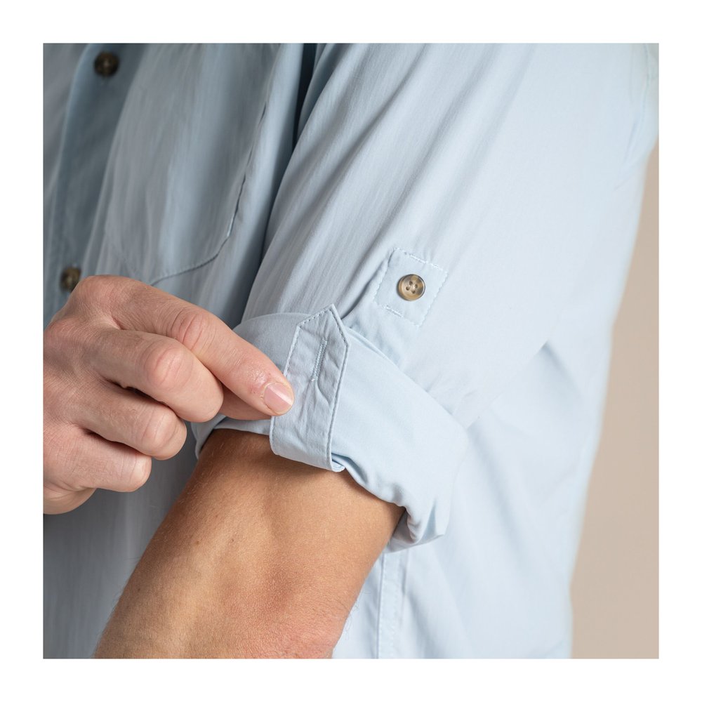 CRAGHOPPERS NosiLife Nuoro Long Sleeved Shirt II Men - Langarmhemd geruchshemmend, insektenabwehrend