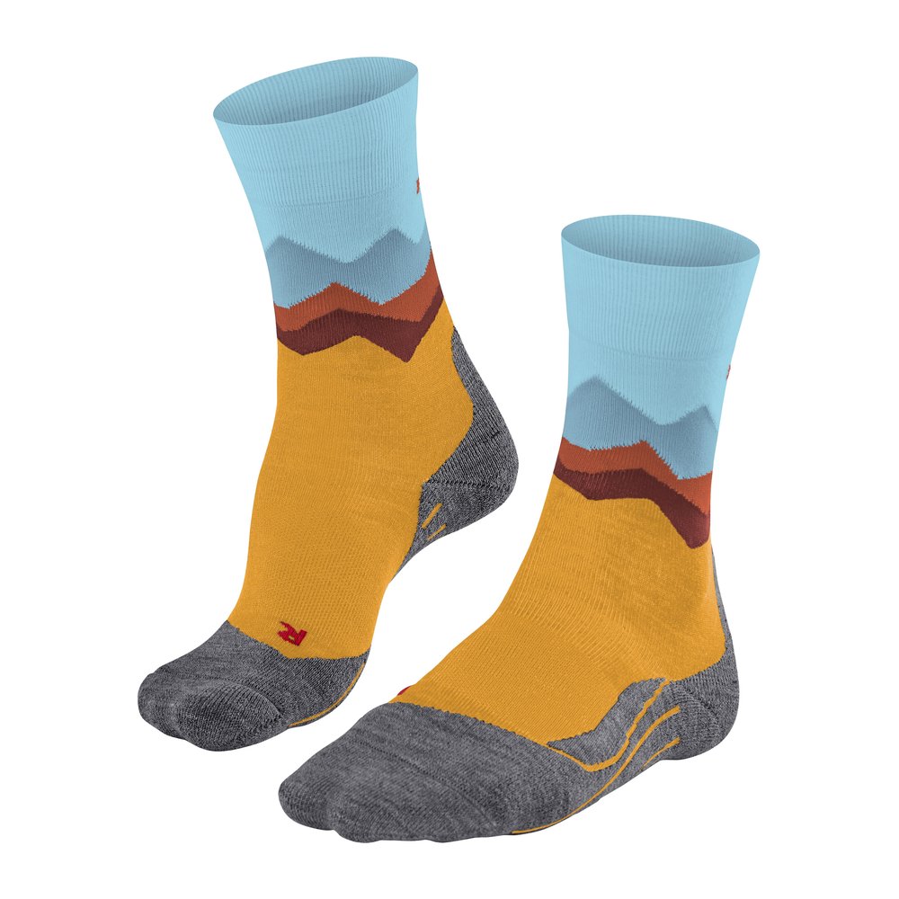 FALKE TK2 Explore "Crest" Women - Trekkingsocken feuchtigkeitsregulierend, schnelltrocknend