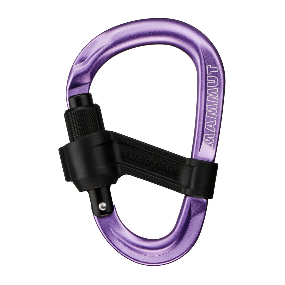 MAMMUT Smart HMS 2.0 Screwgate Carabiner - HMS-Sicherungskarabiner mit hoher Bruchlast