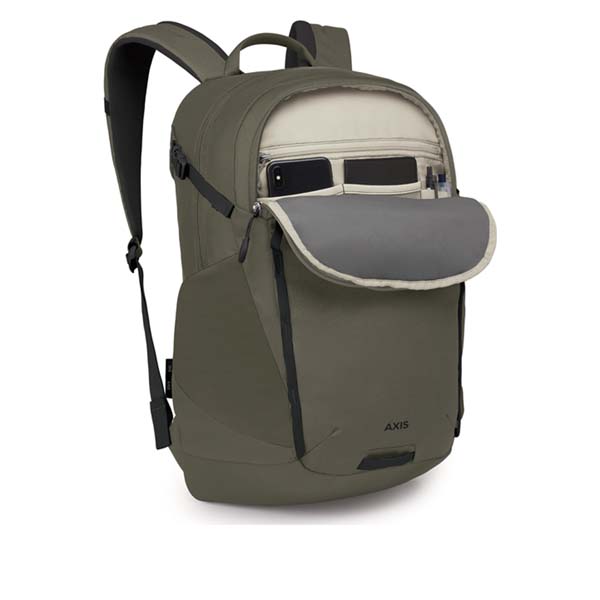 OSPREY Axis 24 - Alltagsrucksack mit Laptopfach und AirScape Rückenplatte