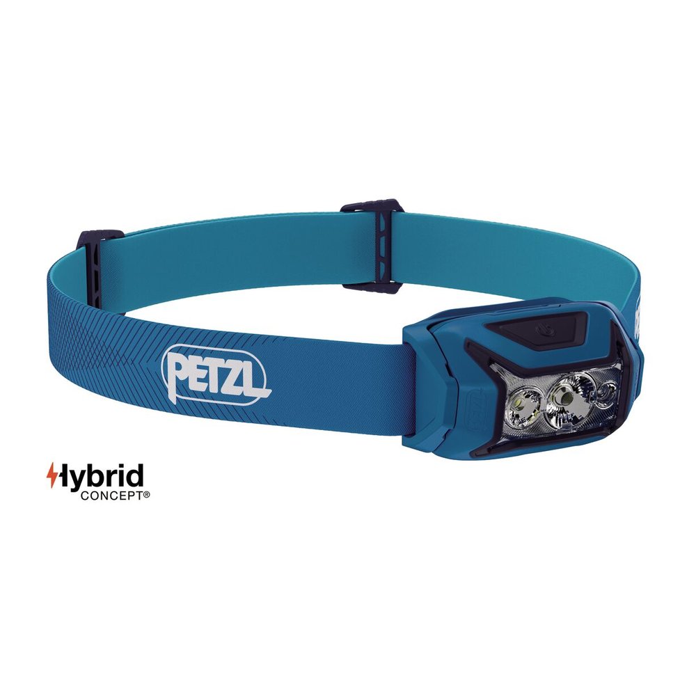 PETZL Actik - Stirnlampe 450 Lumen, kombinierter Lichtstrahl