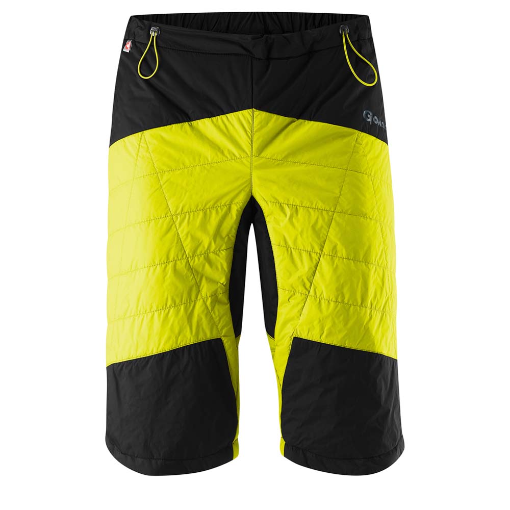 GONSO Alvao Thermo Primaloft Bikeshorts Men – Fahrradhose - Farbe: safety  yellow | Größe: L