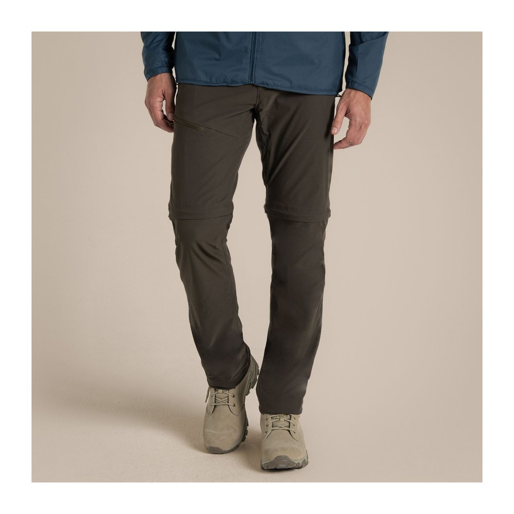 CRAGHOPPERS NosiLife Pro Convertible Trouser III Men - Zip-off-Wanderhose insektenabwehrend & geruchshemmend