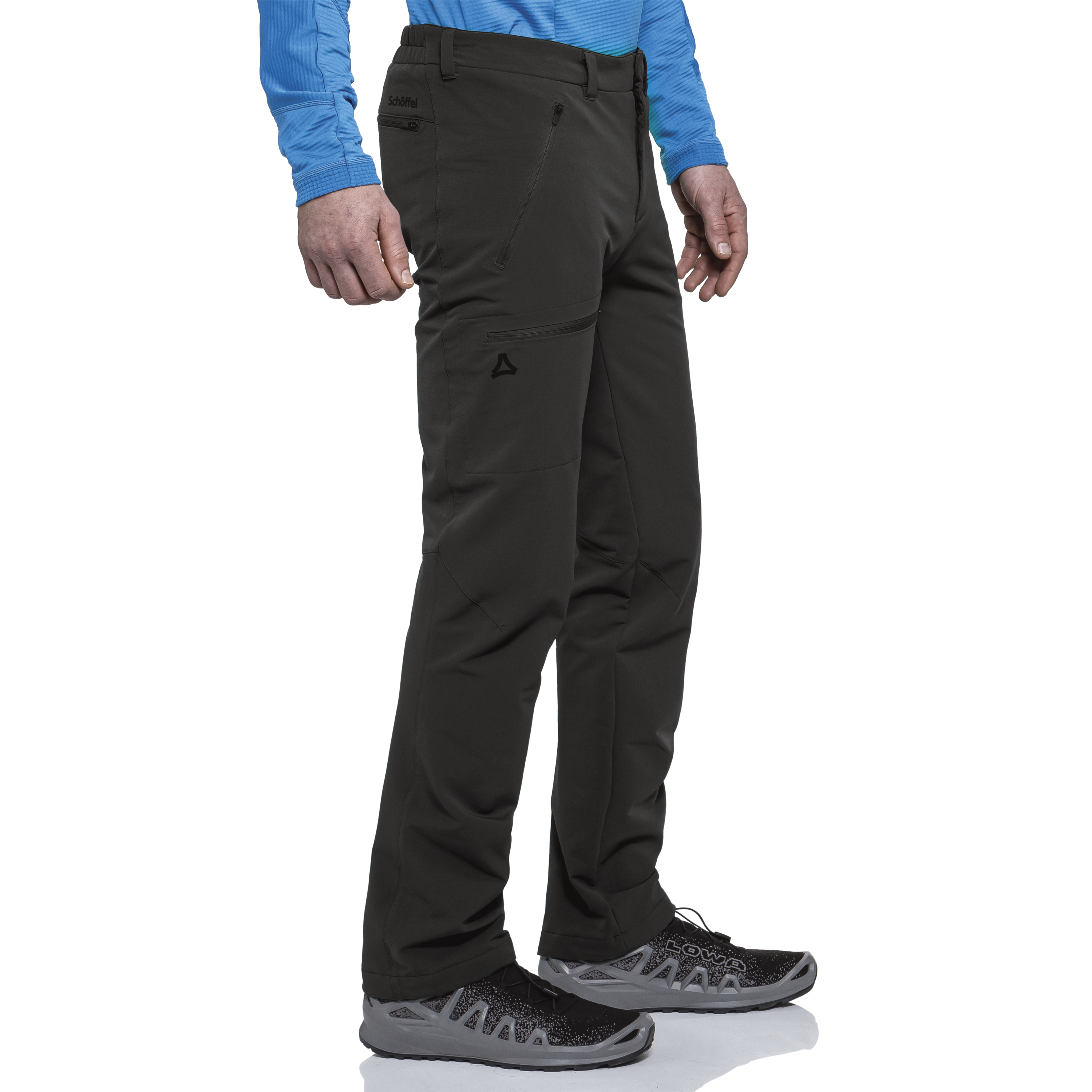SCHÖFFEL Pants Folkstone Warm Men - Herren Wanderhose wärmend & elastisch