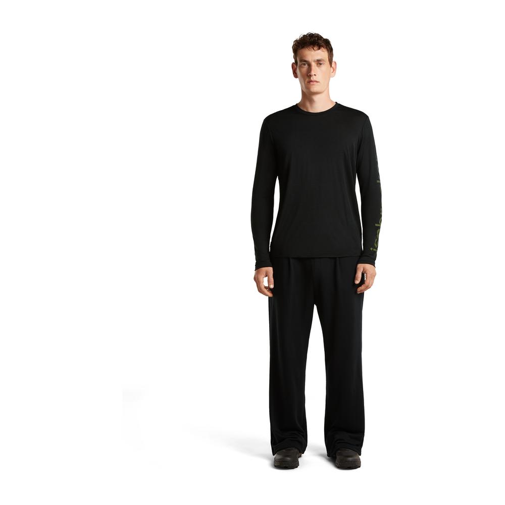 ICEBREAKER Merino 150 Tech Lite LS Tee IB Vertical Men - Merino-Langarmshirt atmungsaktiv, geruchsabweisend