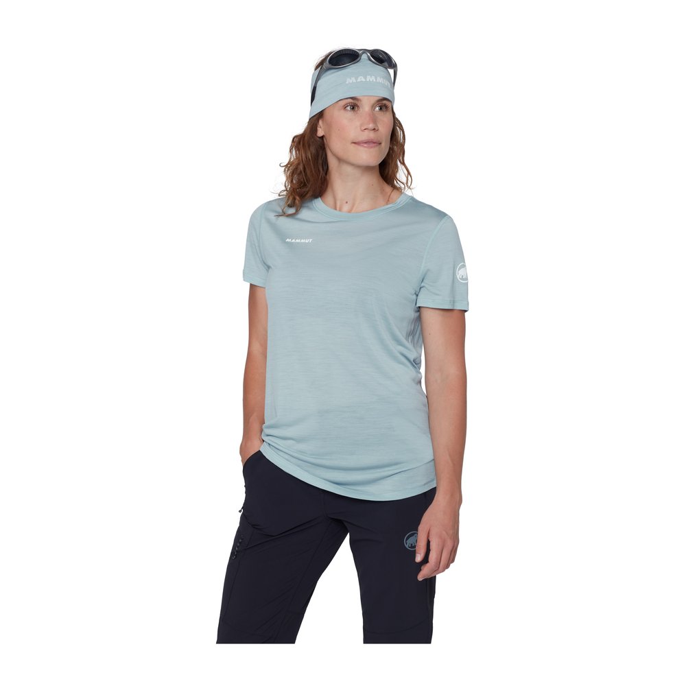 MAMMUT Tree Wool FL T-Shirt Women - Wollshirt geruchsneutral und atmungsaktiv