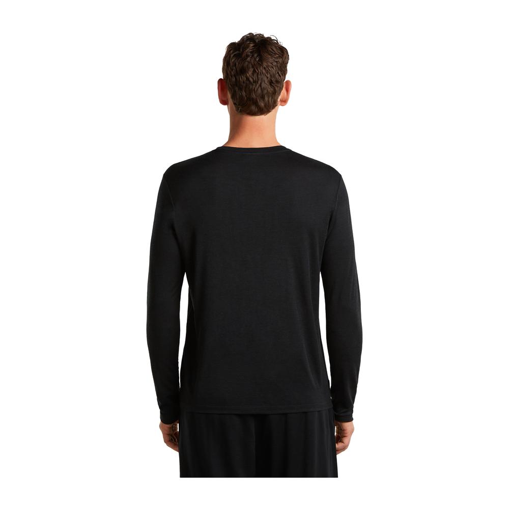 ICEBREAKER Merino 150 Tech Lite LS Tee IB Vertical Men - Merino-Langarmshirt atmungsaktiv, geruchsabweisend