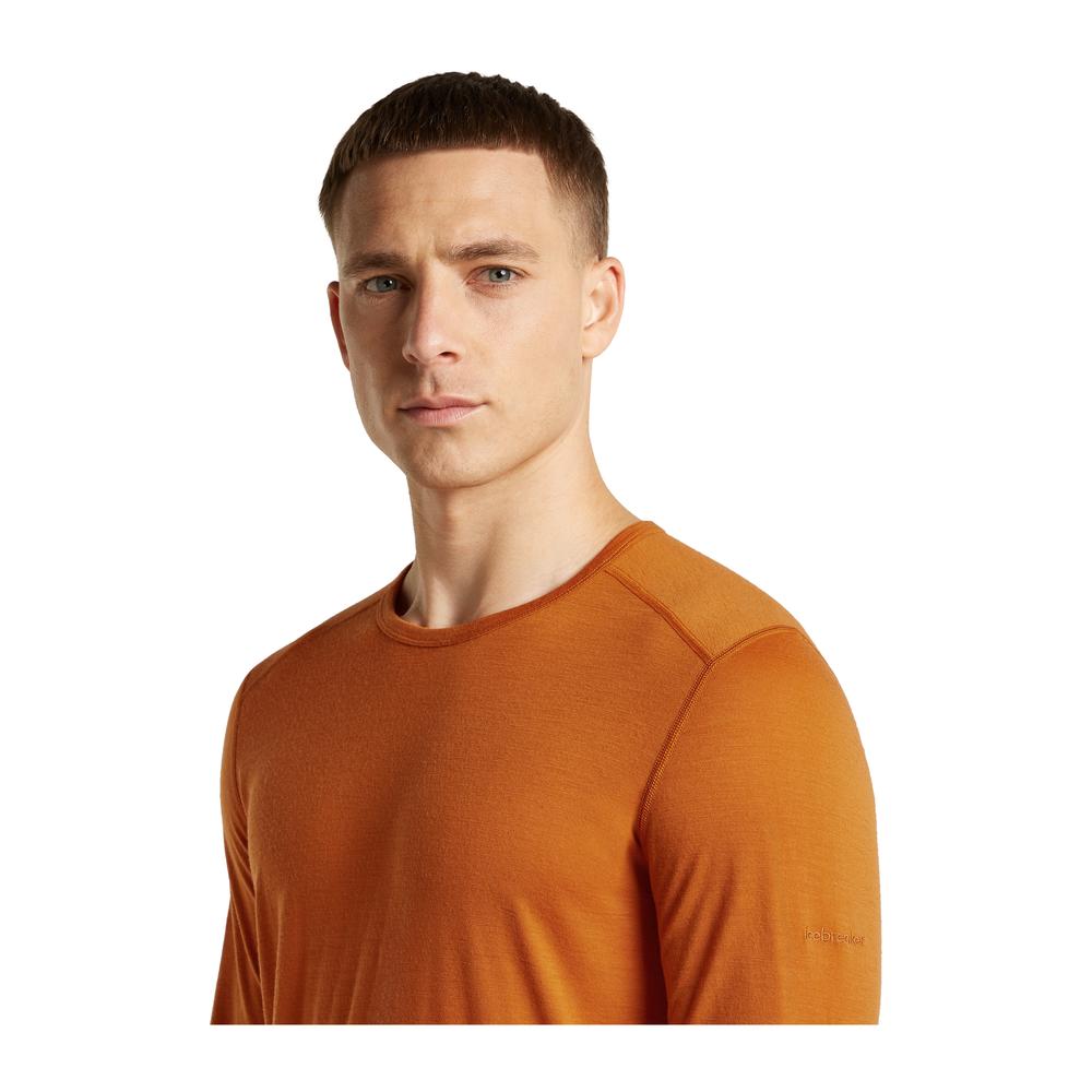 ICEBREAKER Merino 200 Oasis LS Crewe Men - Merino-Langarmshirt geruchsabweisend, thermoregulierend