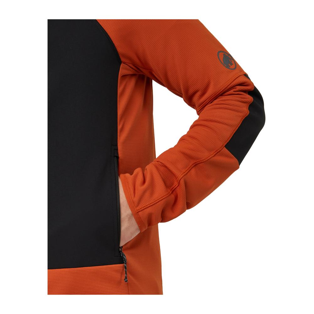 MAMMUT Massone ML Hooded Jacket Men - Kletterjacke abriebfest & windabweisend