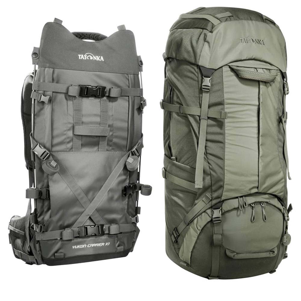 TATONKA Yukon Carrier Pack 55+10 RECCO - Packsack mit integriertem RECCO®-Reflektor für Lastentrage