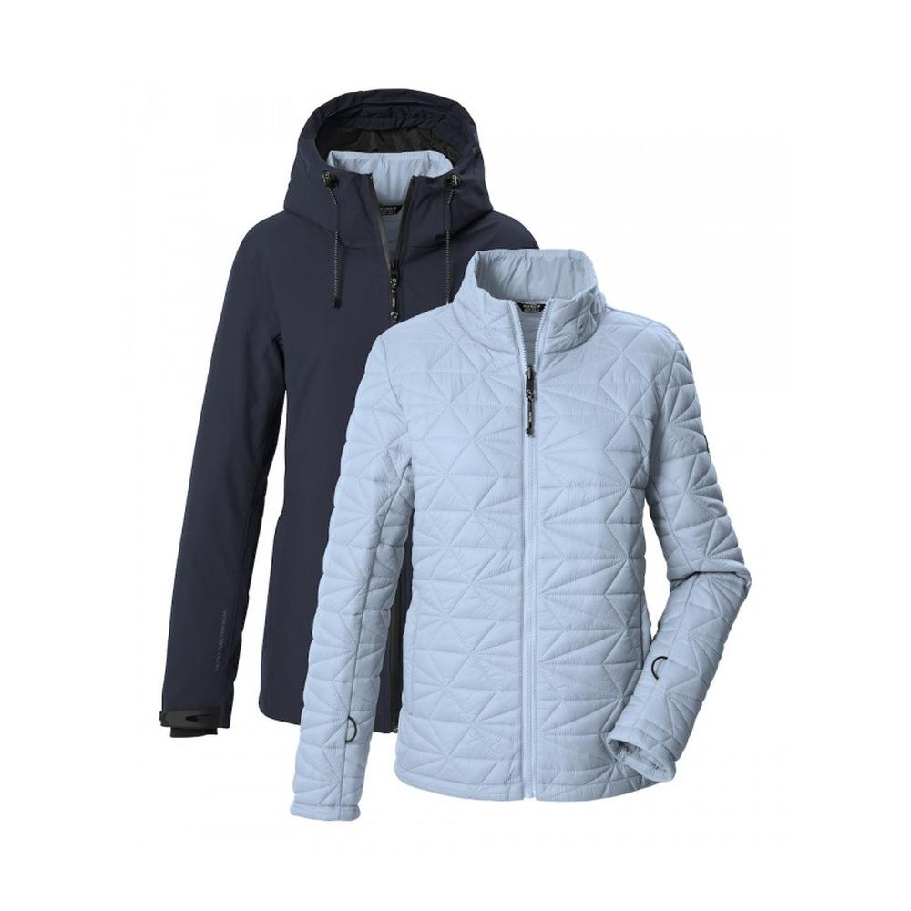 KILLTEC KOW 20 WMN JCKT Women - 3-in-1-Funktionsjacke wasserdicht & atmungsaktiv