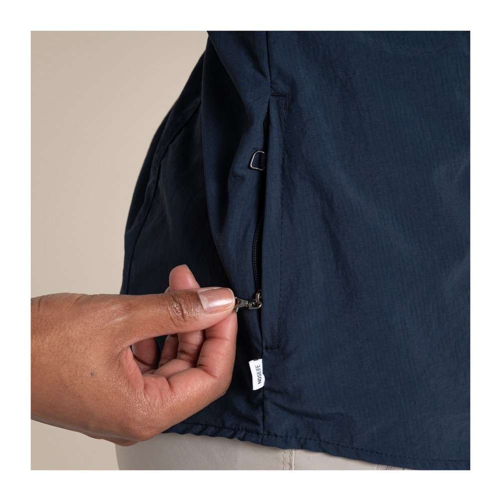 CRAGHOPPERS NosiLife Adventure Long Sleeved Shirt III Women - Langarmbluse geruchshemmend, insektenabwehrend