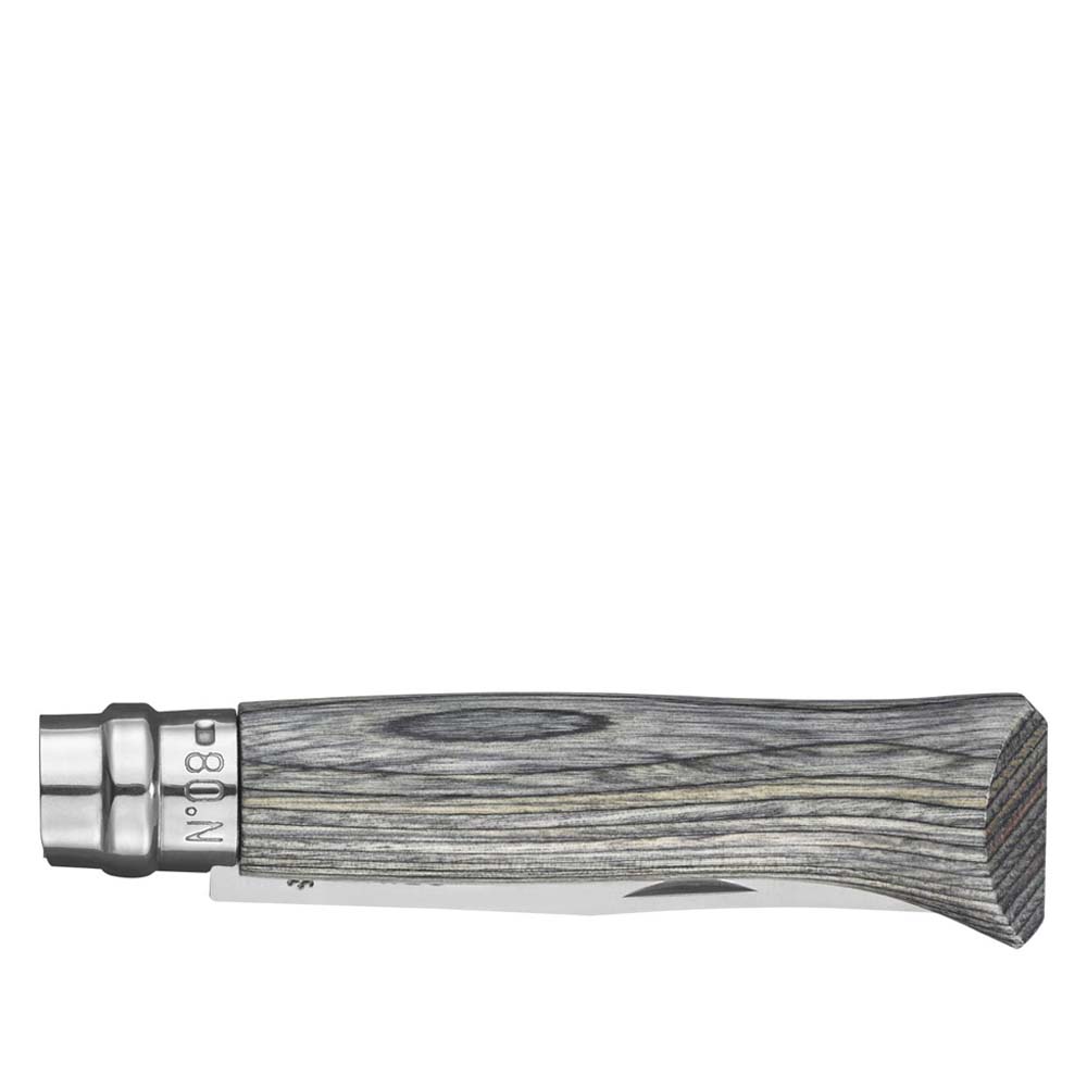 OPINEL No 08 Birke - Taschenmesser grau geschlossen