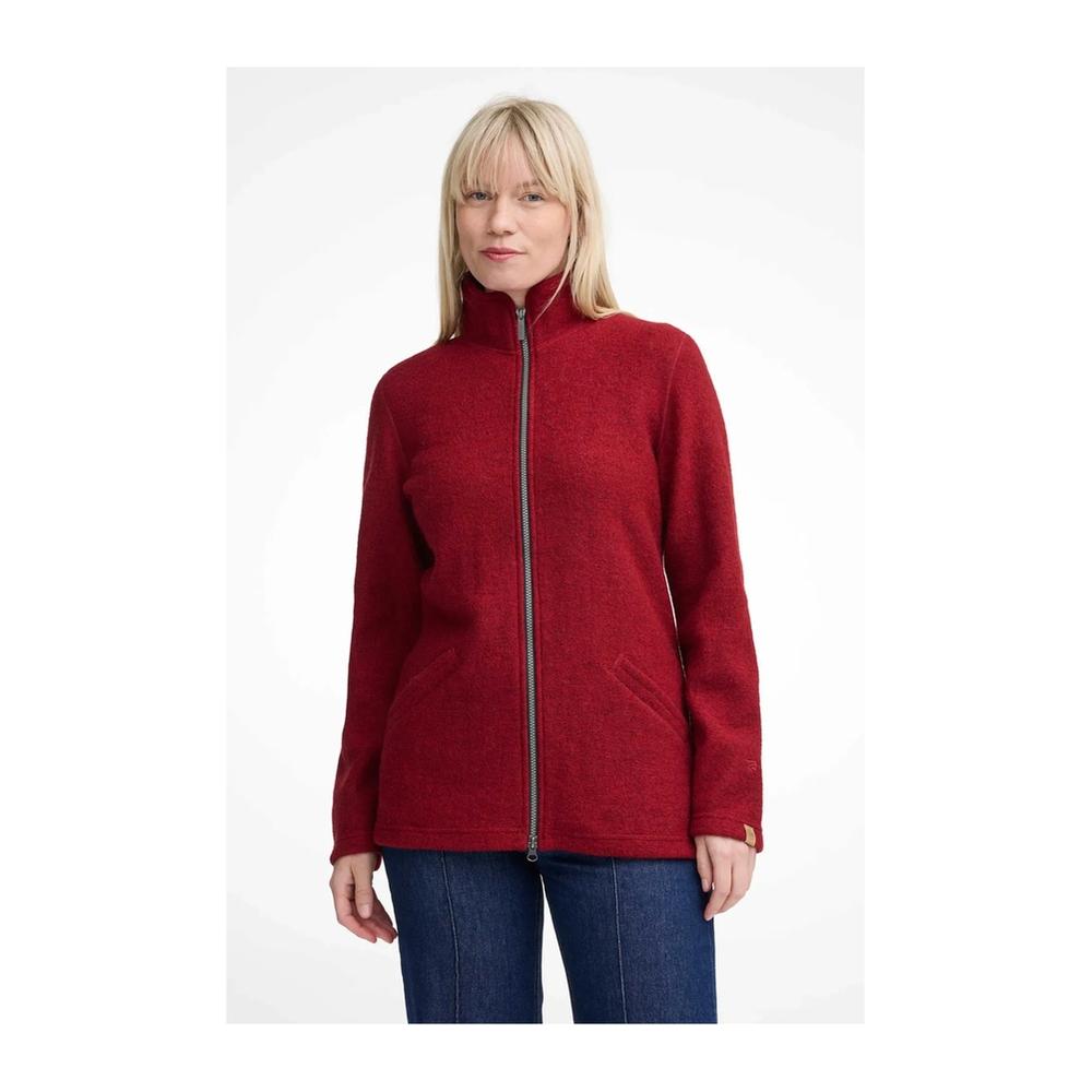 IVANHOE Brodal Long Classic Women - Wolljacke mulesingfrei & warm